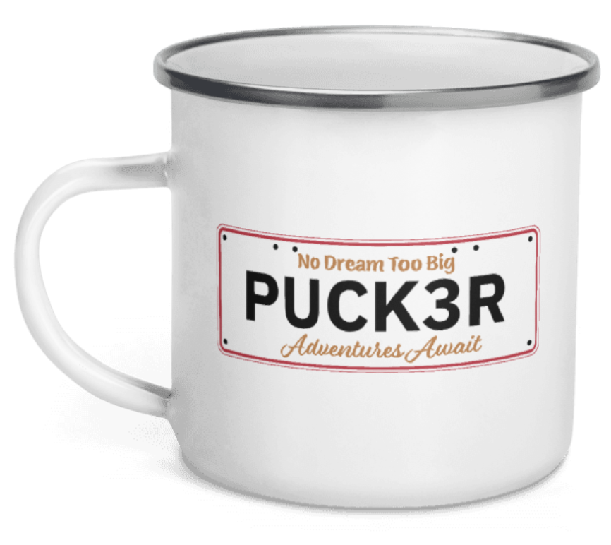 Personalised Plate Camping Mug