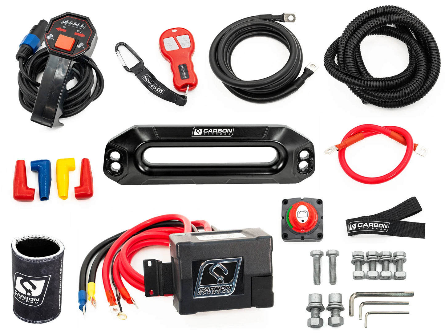 Carbon Winch Accessory Kit 12V