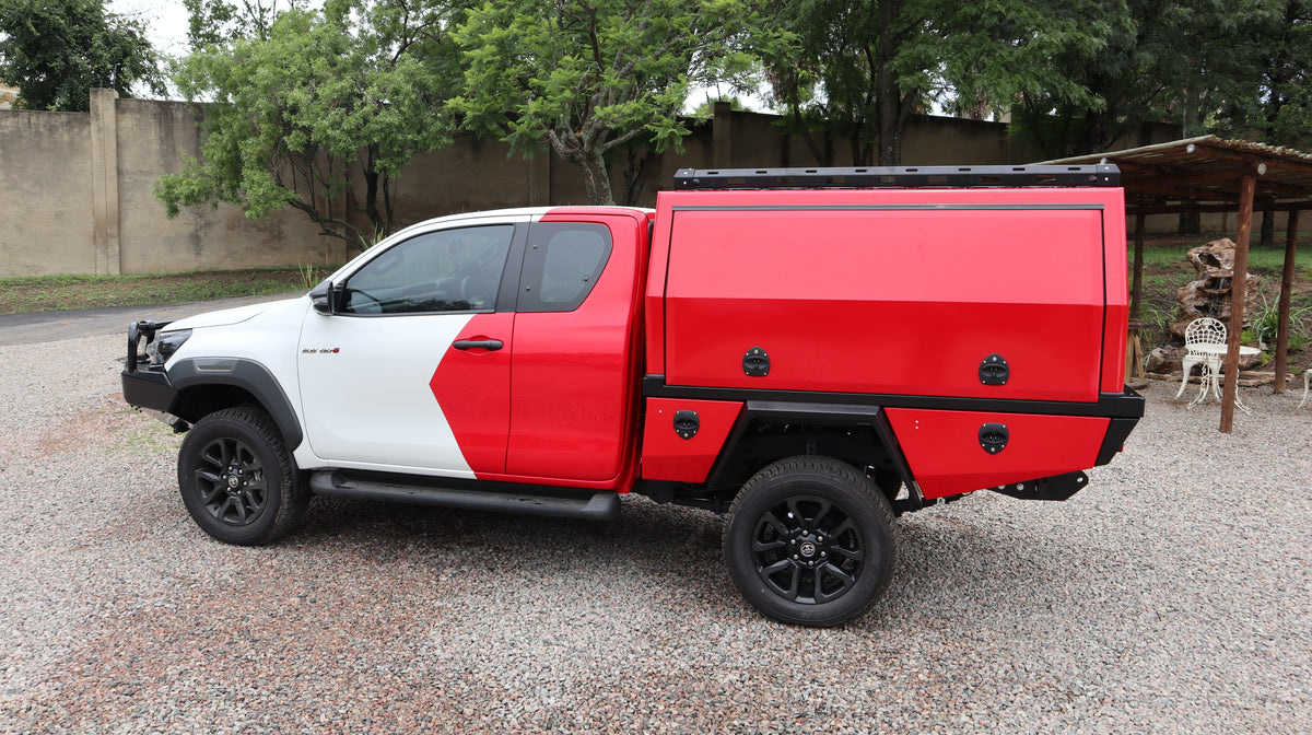 Bushtech Tray & Canopy - Service Body - for Extra Cab Hilux - image 1