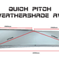 Quick Pitch Weathershade 180 Degree Awning - image 8