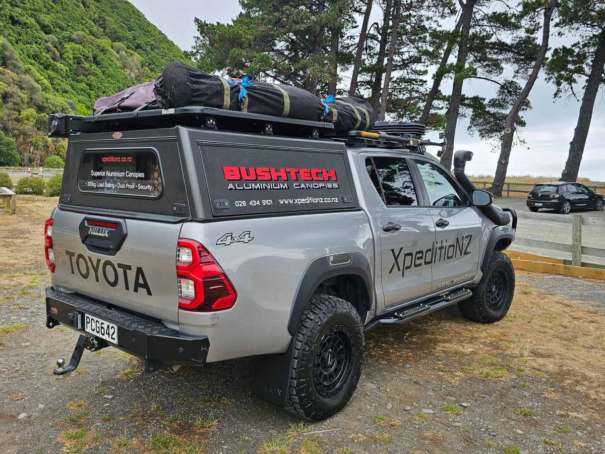 Bushtech Aluminium Canopy for Toyota Hilux 2016 to 2024 (SR5 & SR Options) - image 2