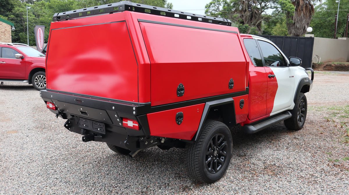 Bushtech Tray & Canopy - Service Body - for Extra Cab Hilux - image 2