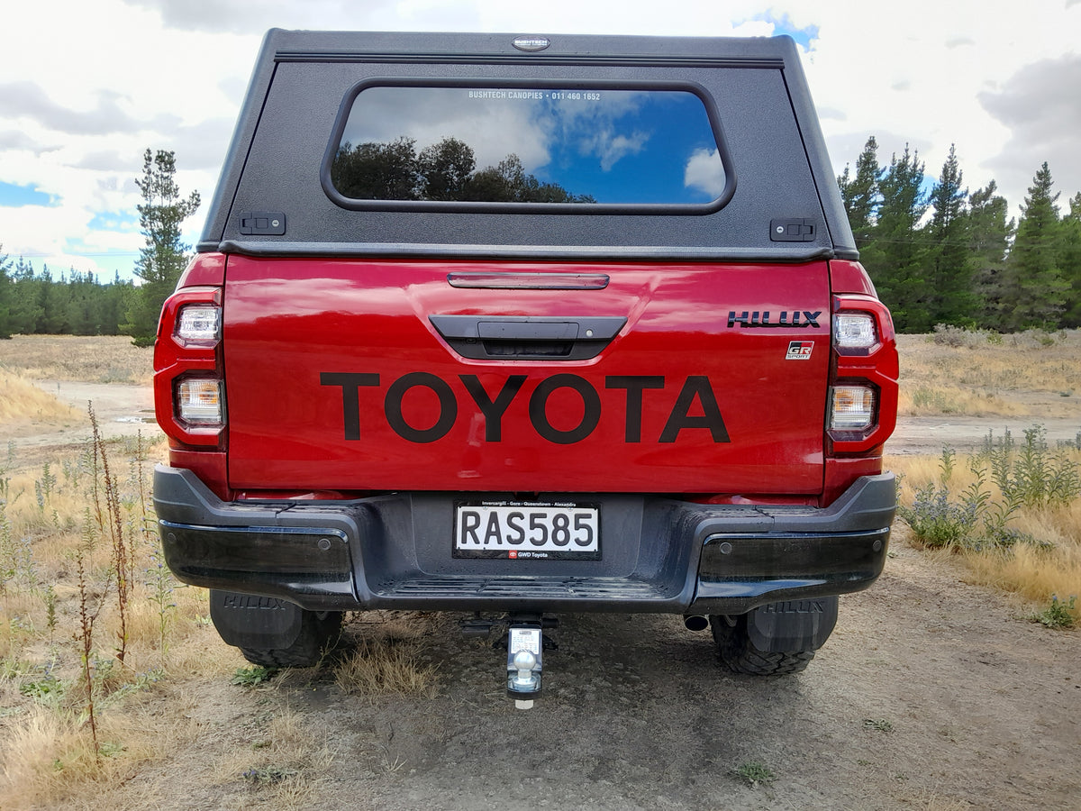 Bushtech Aluminium Canopy for Toyota Hilux 2016 to 2024 (SR5 & SR Options) - image 15