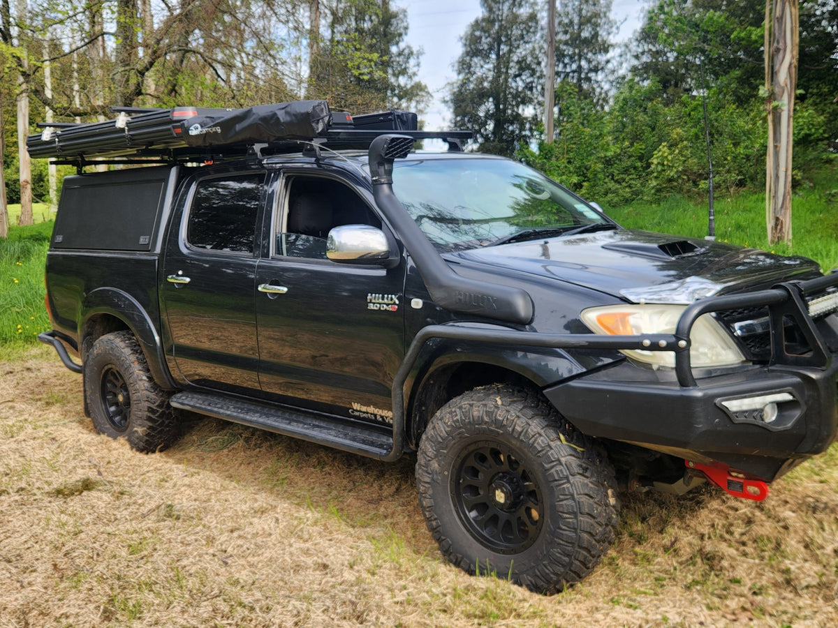 Bushtech Aluminium Canopy for Toyota Hilux SR5, Black - 2004 to 2015 - image 7
