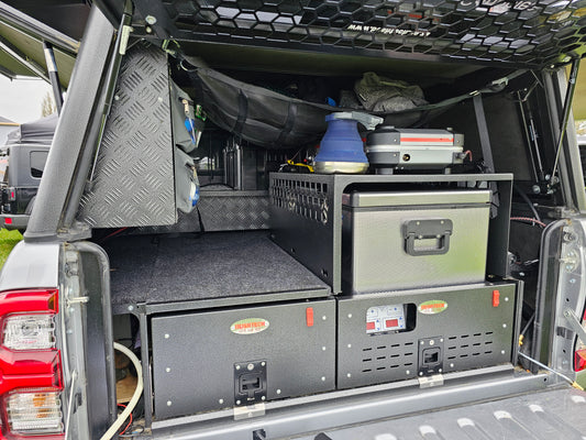 Bushtech Drawers with Powered Fridge drawer and 55l Water Tank - image 1