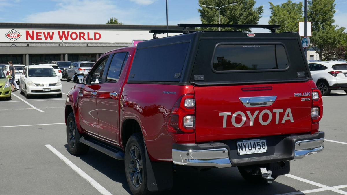 Bushtech Aluminium Canopy for Toyota Hilux 2016 to 2024 (SR5 & SR Options) - image 5