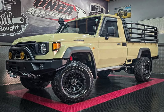 2024+ ONCA Wrap-X Bull Bar for 76, 78, 79 Series - image 1