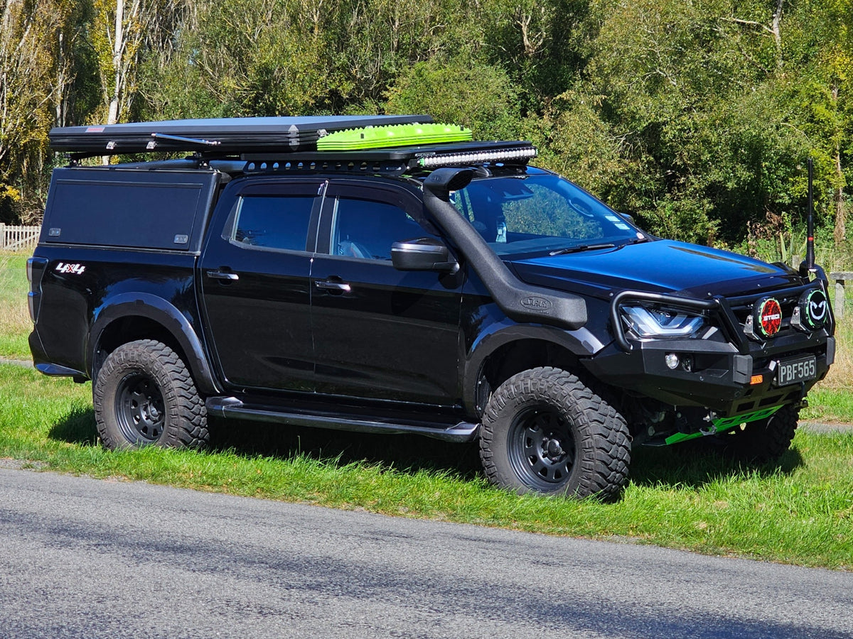 Bushtech Aluminium Canopy for Isuzu Dmax 2019 to Present. Black - image 2