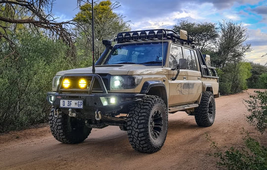 ONCA Extreme Bull Bar for 76, 78, 79 Series - image 1