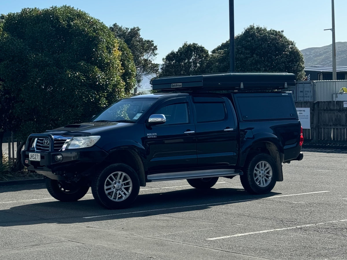 Bushtech Aluminium Canopy for Toyota Hilux SR5, Black - 2004 to 2015 - image 13
