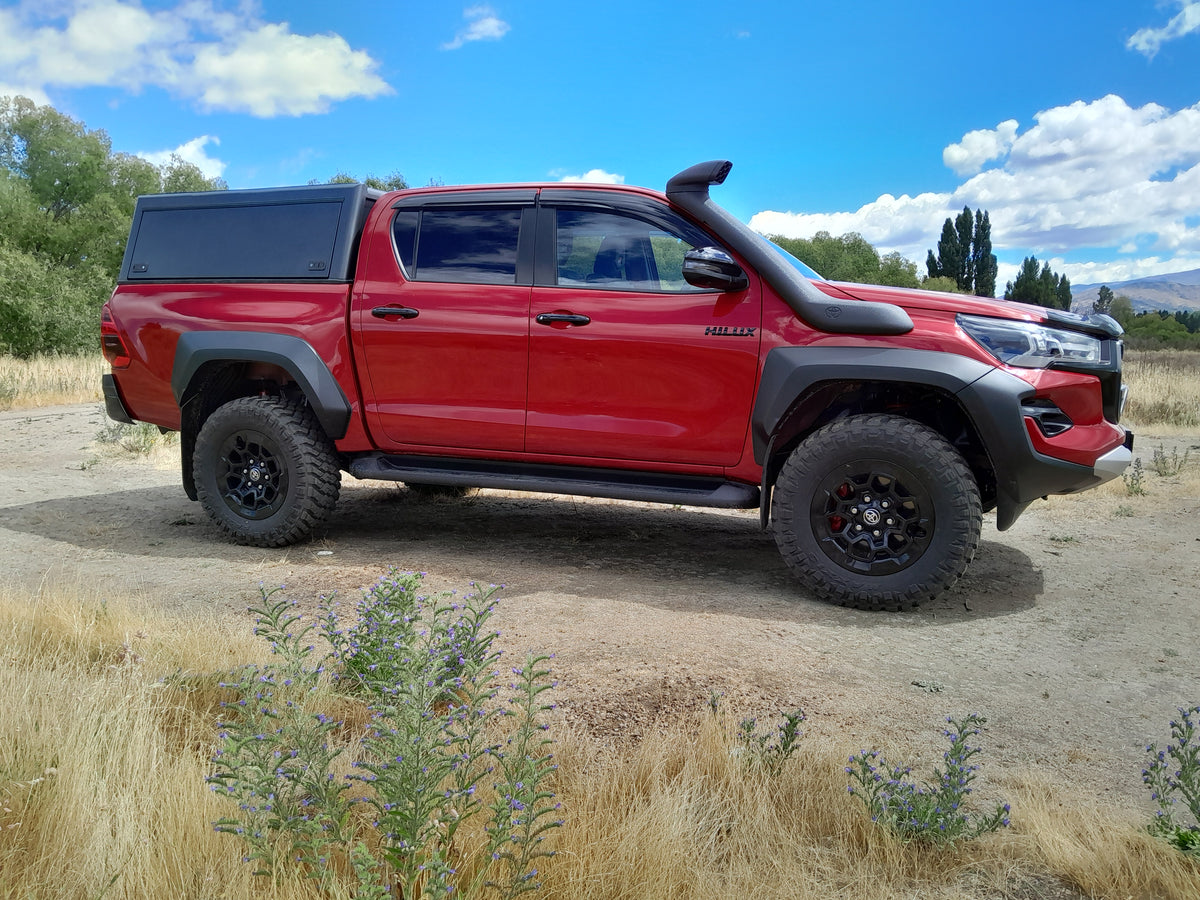 Bushtech Aluminium Canopy for Toyota Hilux 2016 to 2024 (SR5 & SR Options) - image 1