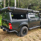 Bushtech Aluminium Canopy for Toyota Hilux SR5, Black - 2004 to 2015 - image 2