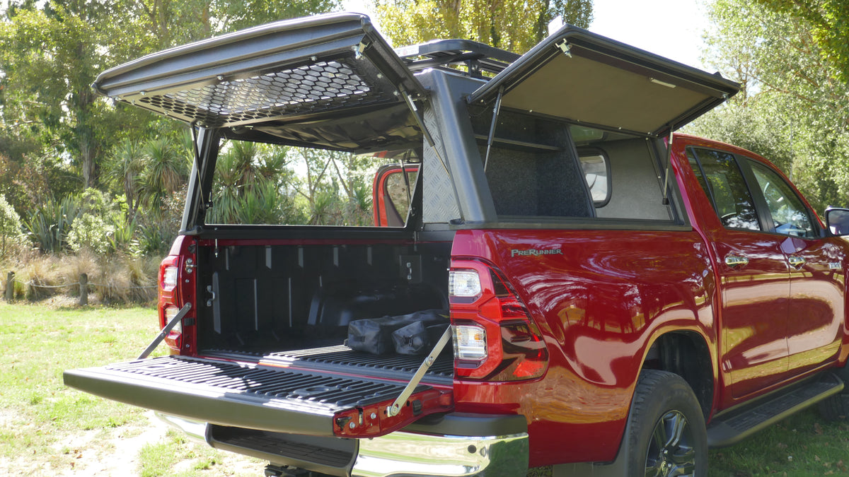 Bushtech Aluminium Canopy for Toyota Hilux 2016 to 2024 (SR5 & SR Options) - image 9
