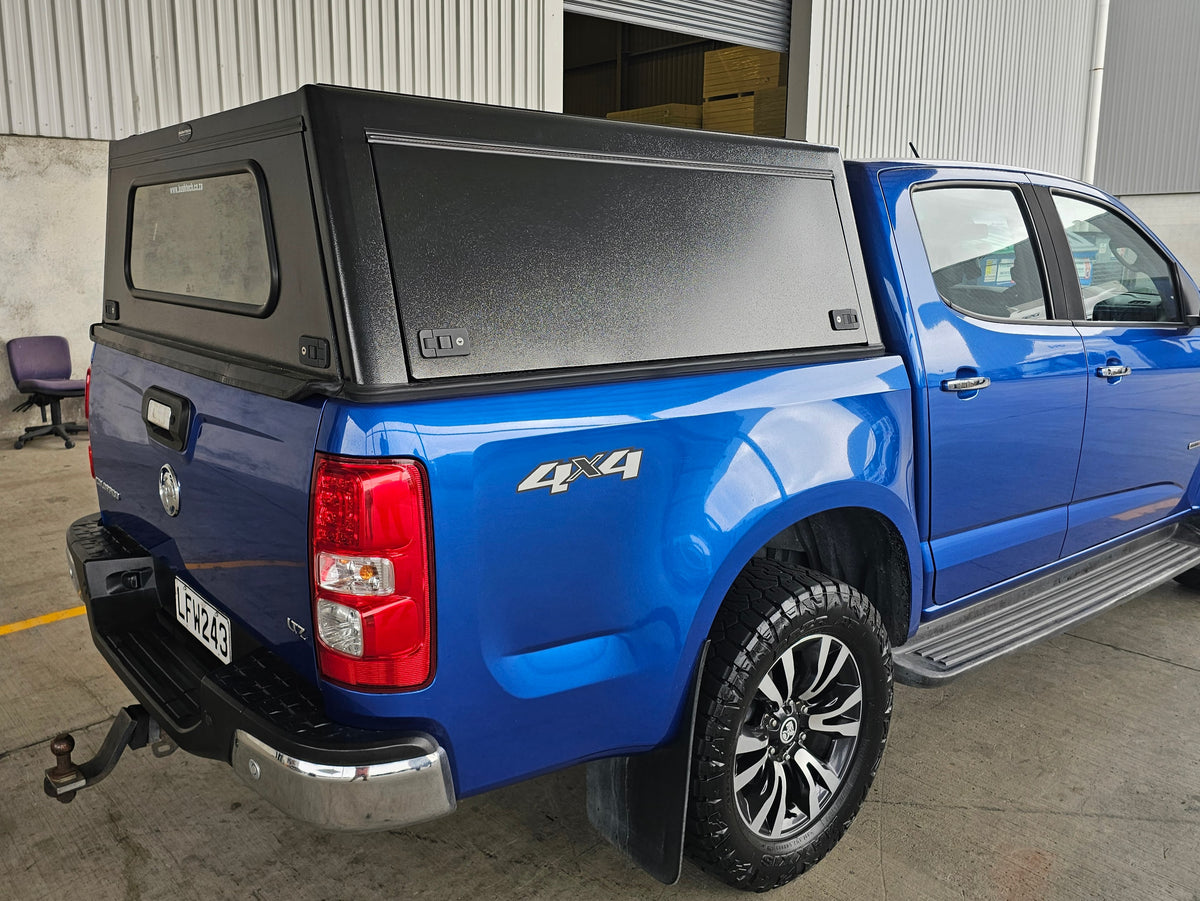 Bushtech Aluminium Canopy for Holden Colorado 2012 to 2020, Black - image 2