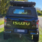 Bushtech Aluminium Canopy for Isuzu Dmax 2019 to Present. Black - image 6