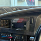 Car dashboard with custom gauges