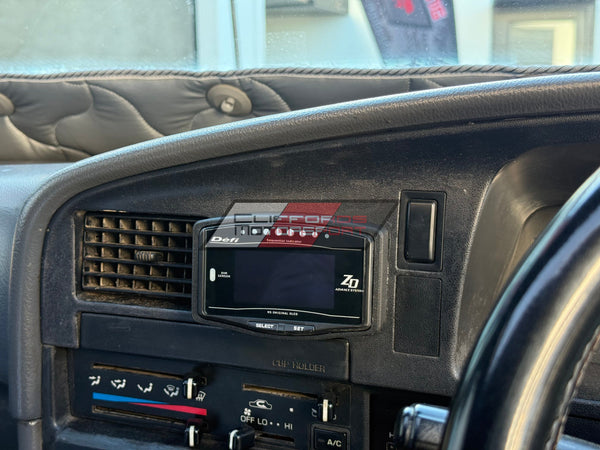 Car dashboard with custom gauges