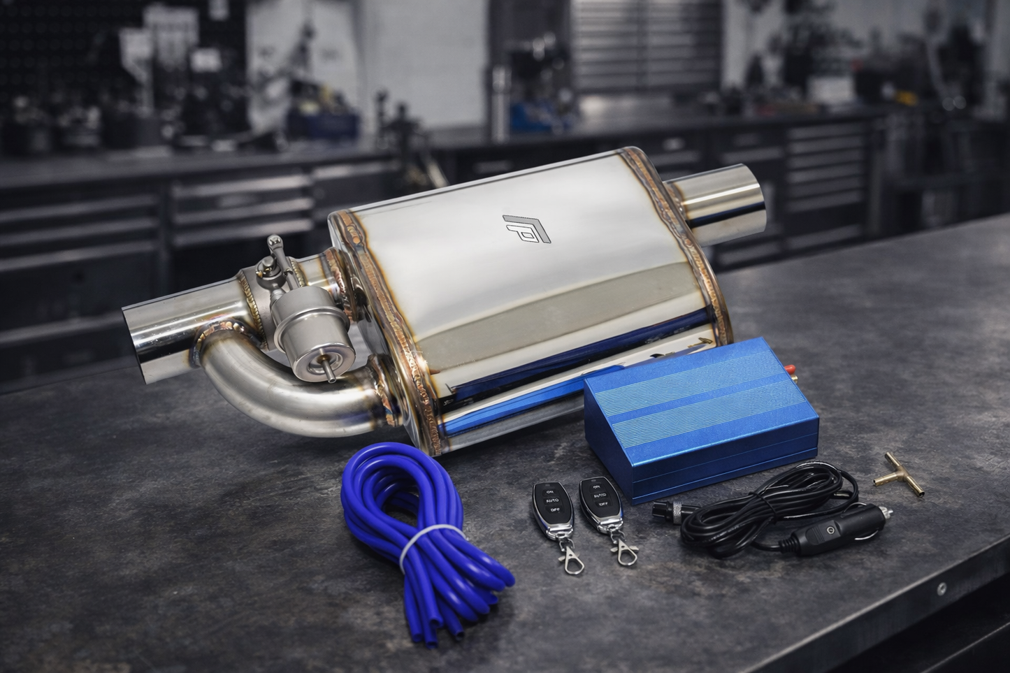 Universal 3” Valved Muffler