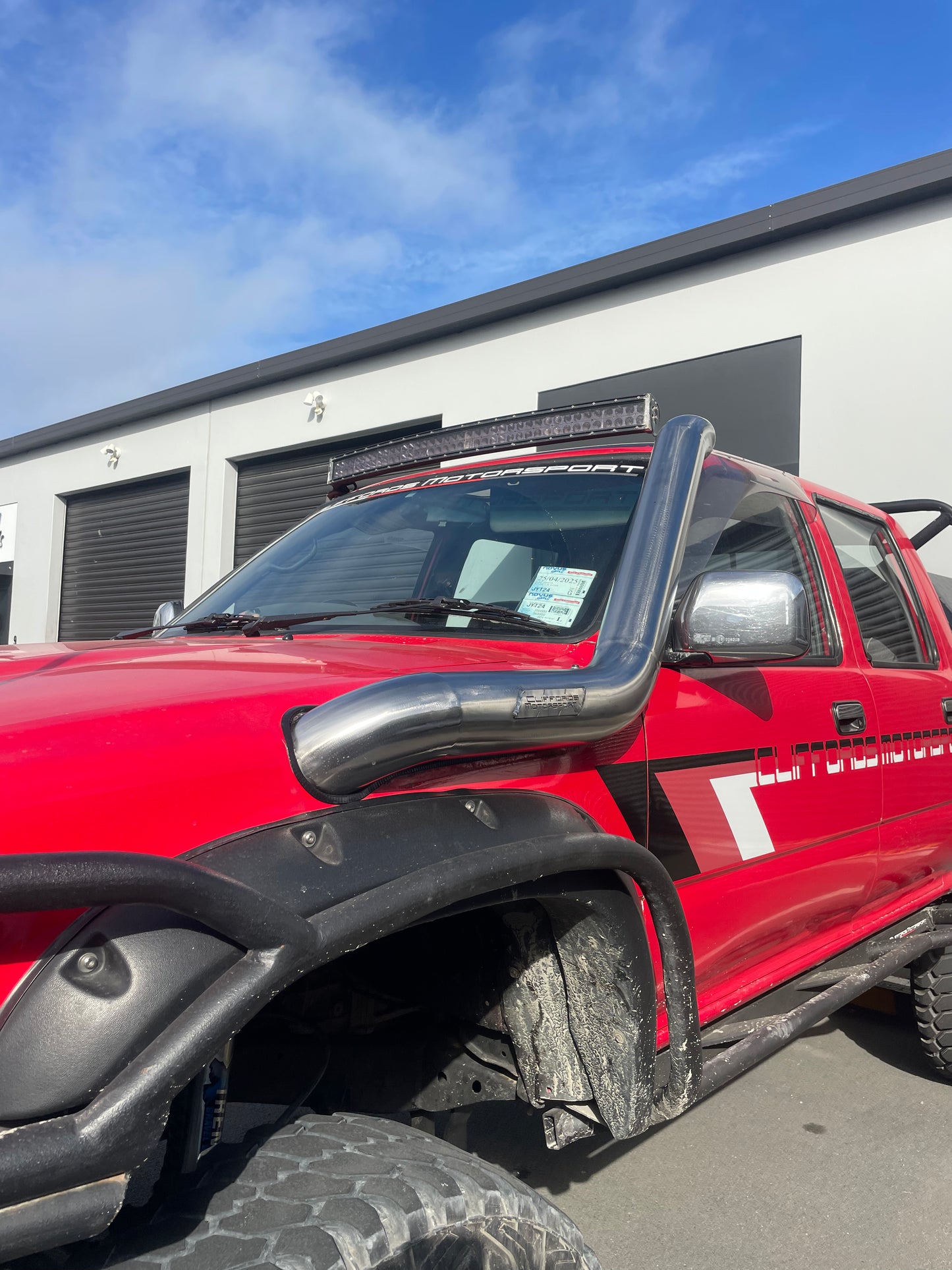 4" Stainless Snorkel Conversion Kit - Toyota Hilux LN106