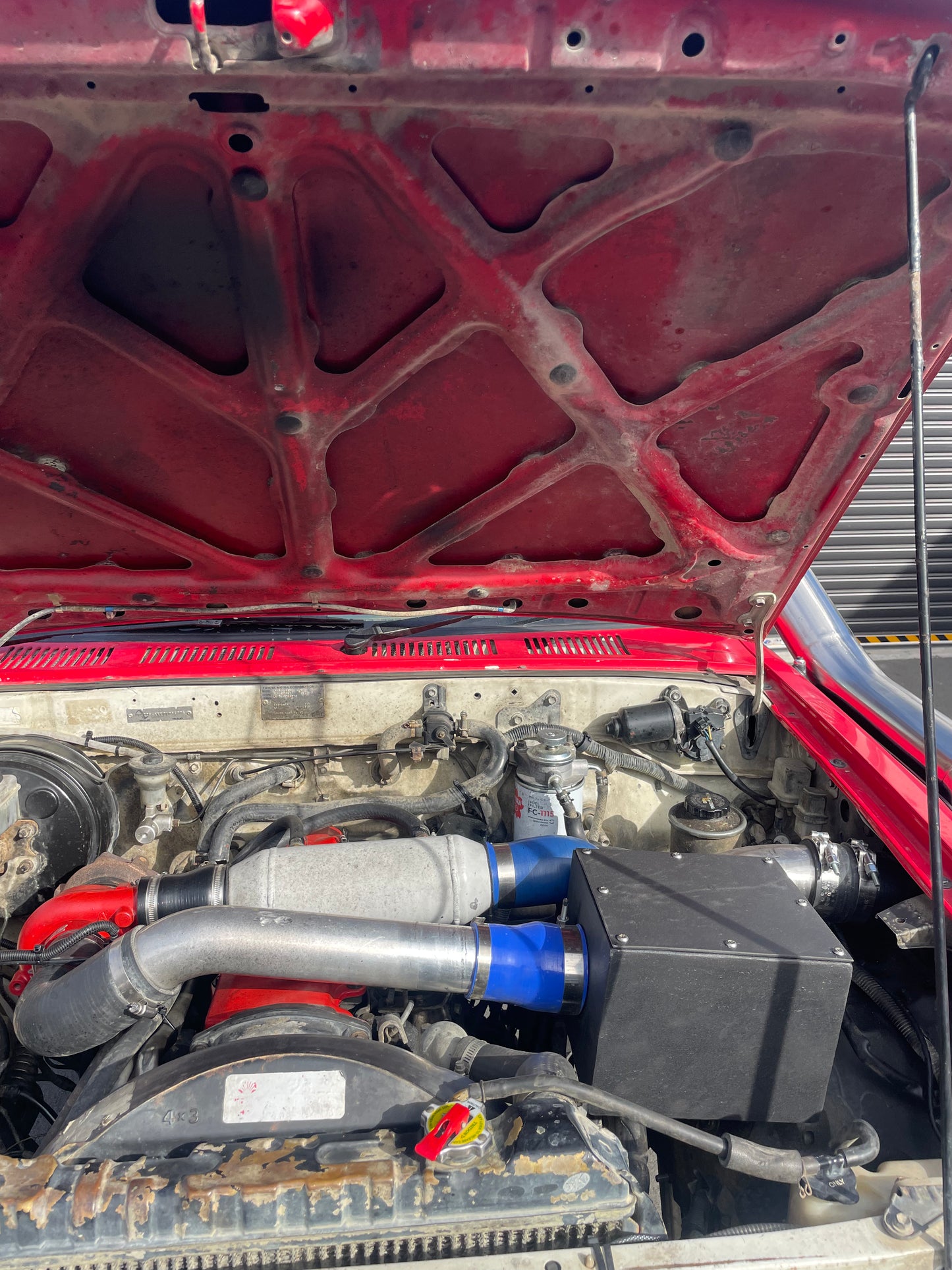 4" Stainless Snorkel Conversion Kit - Toyota Hilux LN106