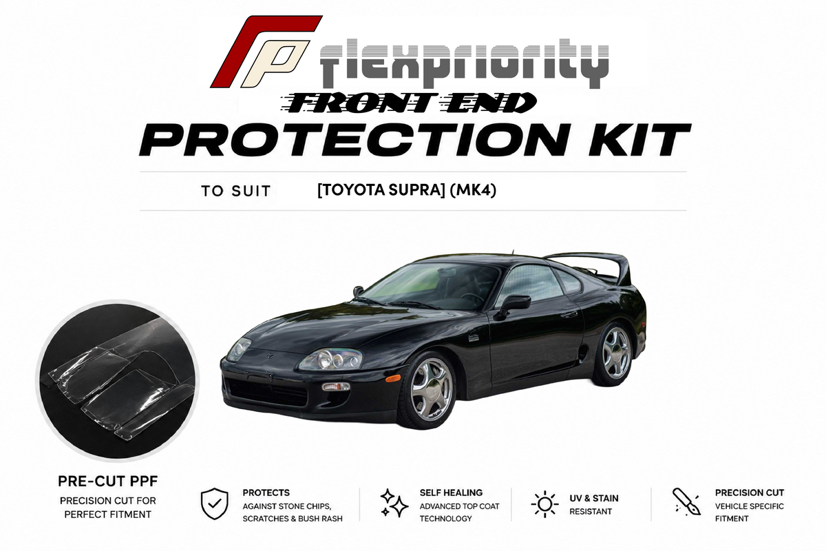 Pre Cut PPF Front Protection Kit | Toyota Supra MK4 |Premium 8 Year Film