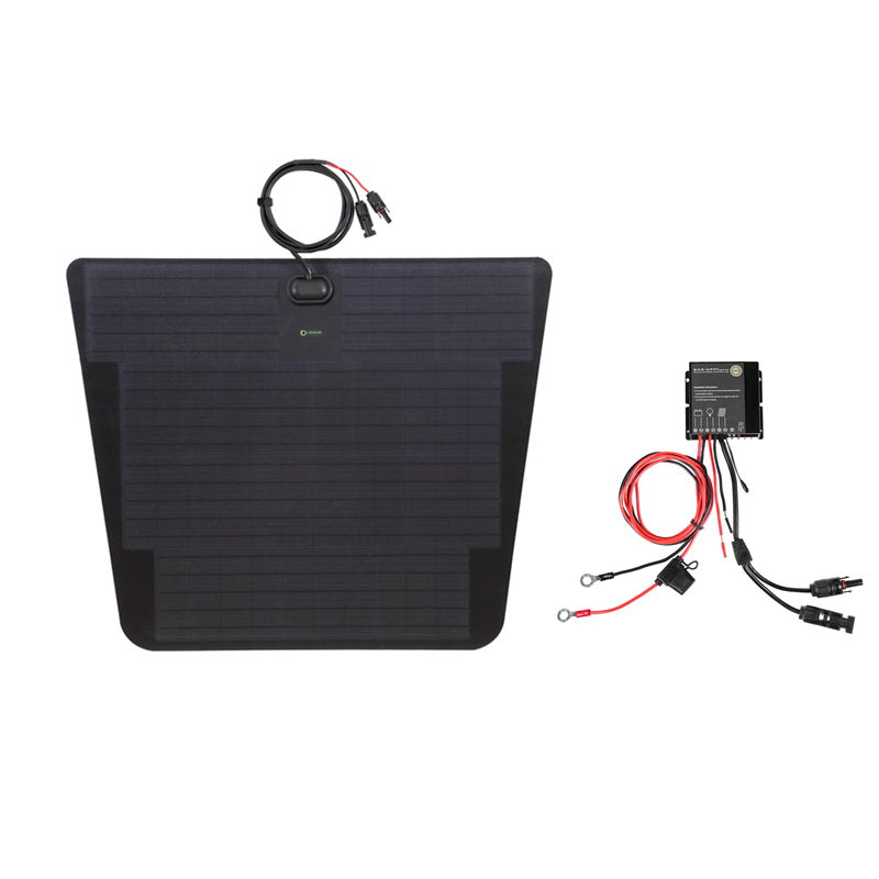 Nissan Frontier (1998-2004) Lensun 80W  Hood Flexible Solar Panel