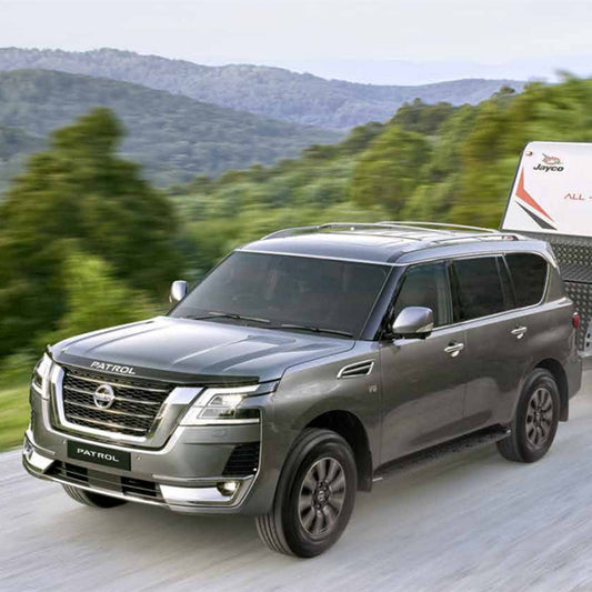 Nissan Patrol Y62 (2020-Present) Lensun 60W Hood Flexible Solar Panel-1