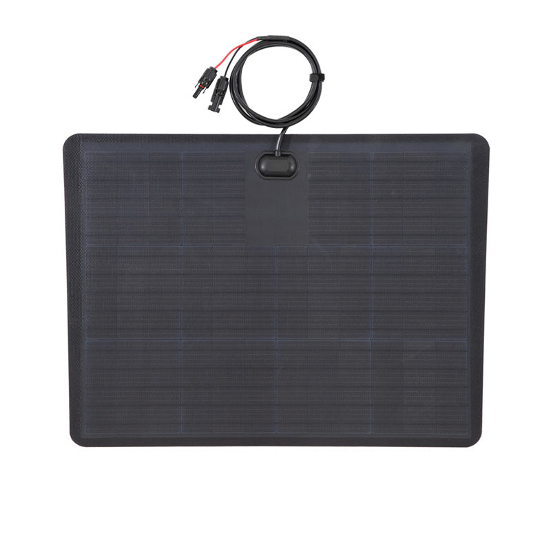 Nissan Rogue (2013-present) Lensun 60W Hood Flexible Solar Panel-3