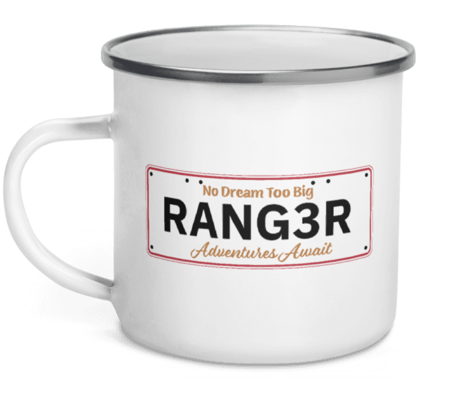 Personalised Plate Camping Mug