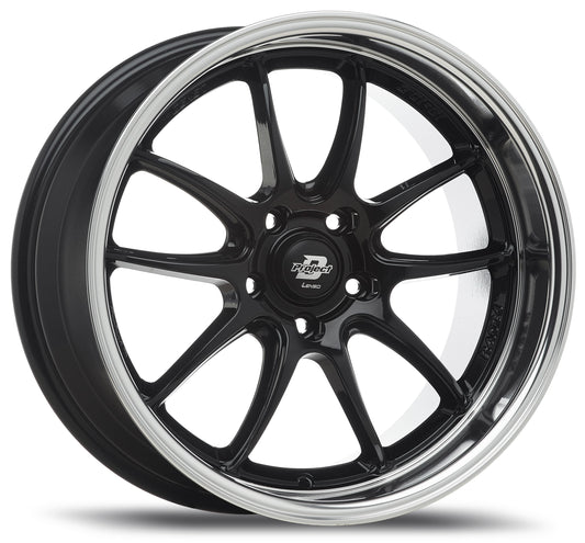 LENSO 904 | RACE-4 | BLACK POLISH LIP