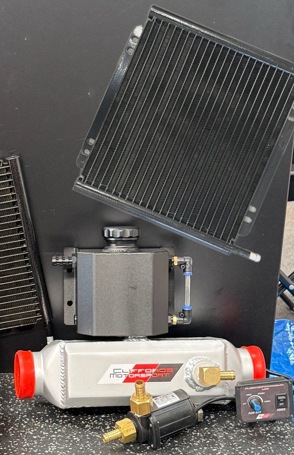 Water to air kit for turbo kits and diesels