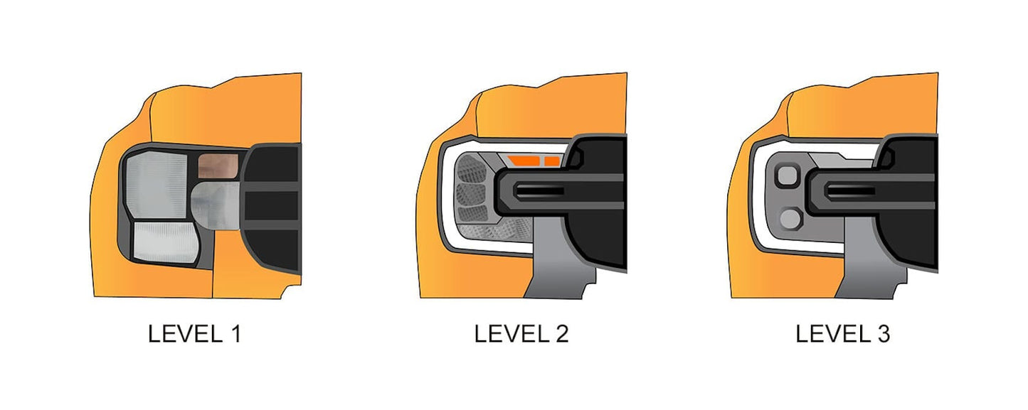 STEDI Next-Gen Ford Ranger Raptor & Everest Piggy Back Adaptor