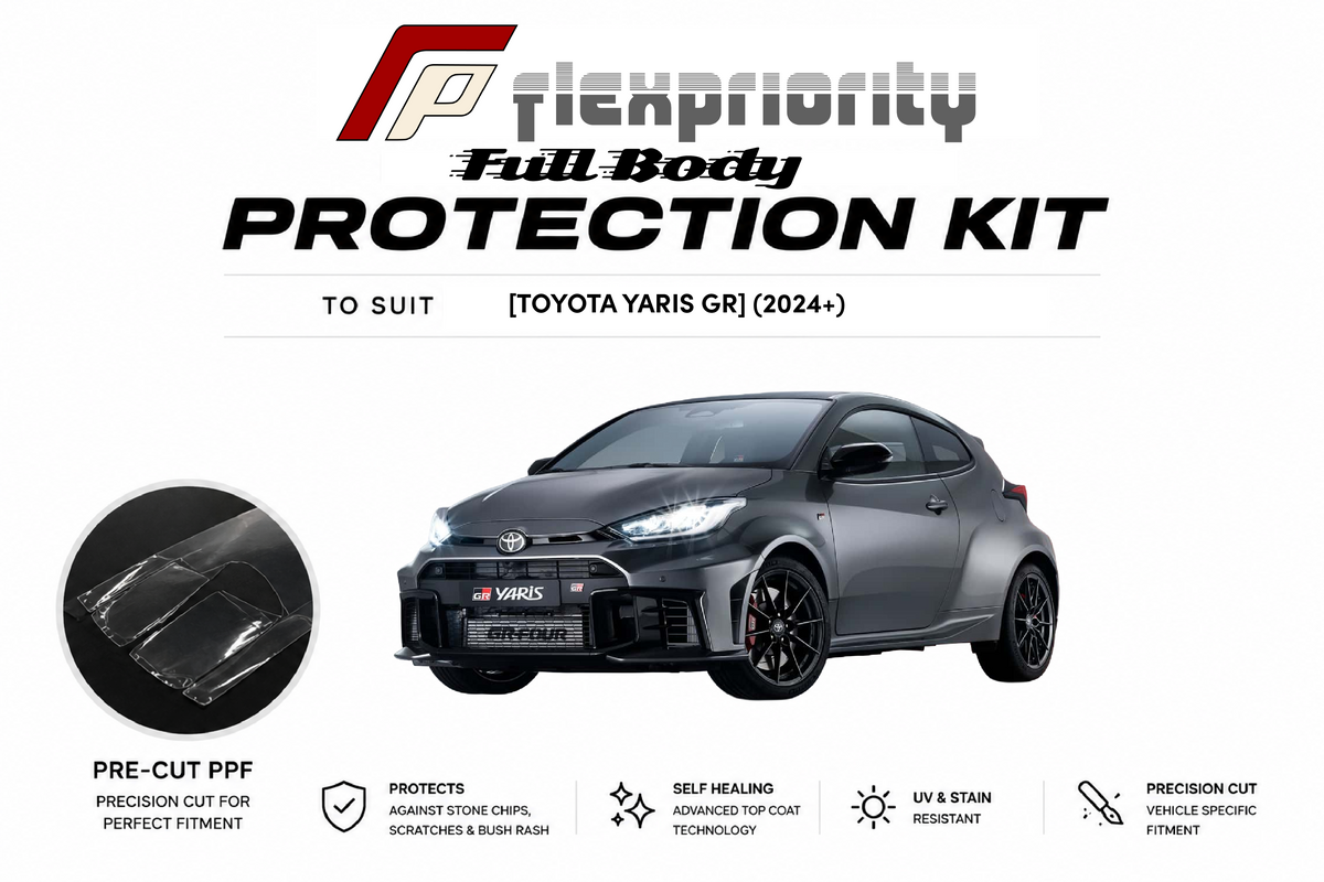 Pre Cut PPF Full Protection Kit | Toyota GR Yaris |Premium 8 Year Film