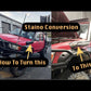 4" Stainless Snorkel Conversion Kit - Toyota Hilux LN106