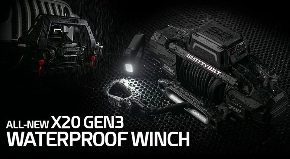 Smittybilt X20 Gen3 12 000lbs Winch