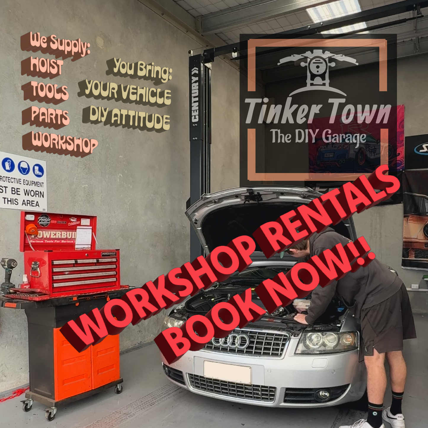 Workshop 2 Hour Rental - Launch Month PROMO